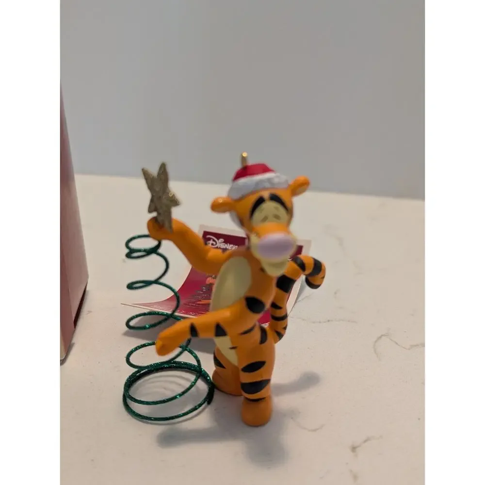 Hallmark Keepsake Tigger's Springy Tree Winnie The Pooh Christmas Ornament 2002